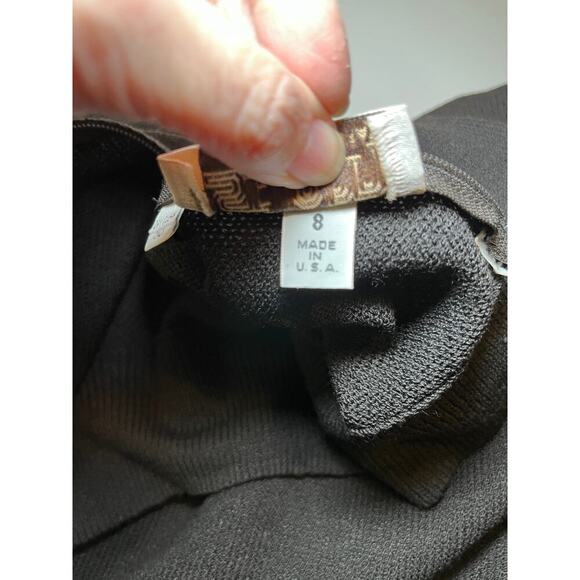 St. John Black Knit 2-Piece Set  Sweater + Skirt‎ Women’s 8 Classic - Picture 9 of 15